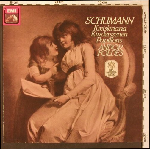 Schumann,Robert: Kreisleriana/Kinderszenen/Papillons, EMI-Das Meisterwerk (1290881), D, 1973 Typ: LP Best.-Nr.: L9492 Preis: 7,50 Euro