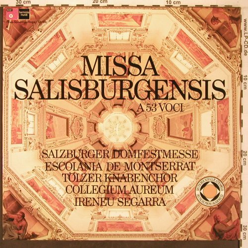 V.A.Missa Salzburgensis: Domfestmesse, BASF Harmonia Mundi(63 828), D, DSC, 1975 - LP - L9495 - 7,50 Euro