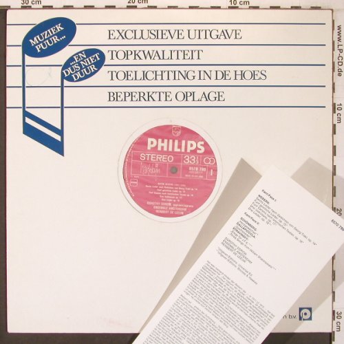 Weber,Carl Maria von/Schönberg: Sechs Lieder n. Gedichten v.G.Trakl, Philips / Harlequin(6570 799), NL, 1977 - LP - L9502 - 12,50 Euro