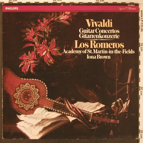 Vivaldi,Antonio: Guitar Concertos, Philips(412 624-1), NL, 1985 - LP - L9510 - 7,50 Euro