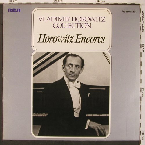 Horowitz,Vladimir: Collection Vol.20, Horowitz Encores, RCA (26.41342(HV020)), D, m-/vg+, 1975 Typ: LP Best.-Nr.: L9521 Preis: 6,00 Euro