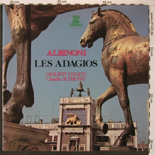 Albinoni,Tomaso: Les Adagios, Foc, Erato (ERA 9237), F, 1981 Typ: LP Best.-Nr.: L9522 Preis: 6,00 Euro