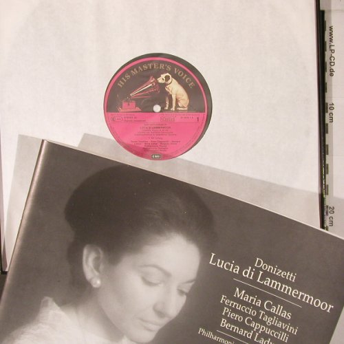 Donizetti,Gaetano: Lucia di Lammermoor(1960),Box, EMI (29 0876 3), D,Ri, 1986 Typ: 2LP Best.-Nr.: L9528 Preis: 17,50 Euro