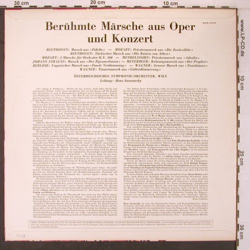 V.A.Berühmte Märsche: aus Oper und Konzert, Concert Hall(SMS-2482), D, 1967 - LP - L9530 - 7,50 Euro