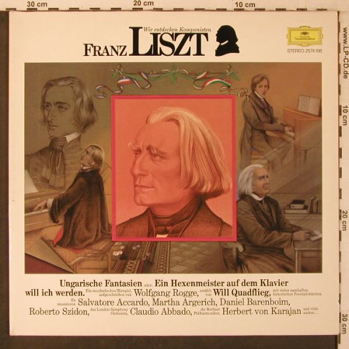 Bach,Johann Sebastian: Wir entdecken Komponisten, Foc, D.Gr.spoken germ.(2574 106), D, 1983 - LP - L9535 - 7,50 Euro