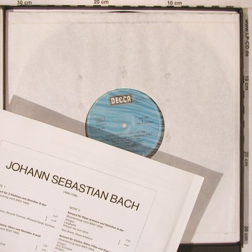 Bach,Johann Sebastian: Solokonzerte, Box, Decca(6.35328 DX), D, 1976 - 2LP - L9544 - 16,50 Euro