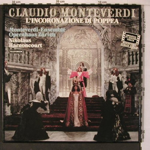 Monteverdi,Claudio: L'Incoronazione Di Poppea,Box, Telefunken(6.35593 FK), D, 1981 - 3LP - L9546 - 16,50 Euro