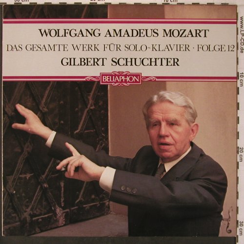 Mozart,Wolfgang Amadeus: DasGesamte Werk f Solo-Klavier,F.12, Bellaphon(670 05 013), D, 1983 - LP - L9567 - 7,50 Euro