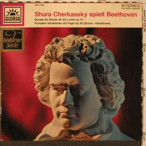 Beethoven,Ludwig van: Sonate für Klavier Nr.32,15Variatio, Gloria(SMGL 14 061), D,vg+/m-,  - LP - L9571 - 7,50 Euro