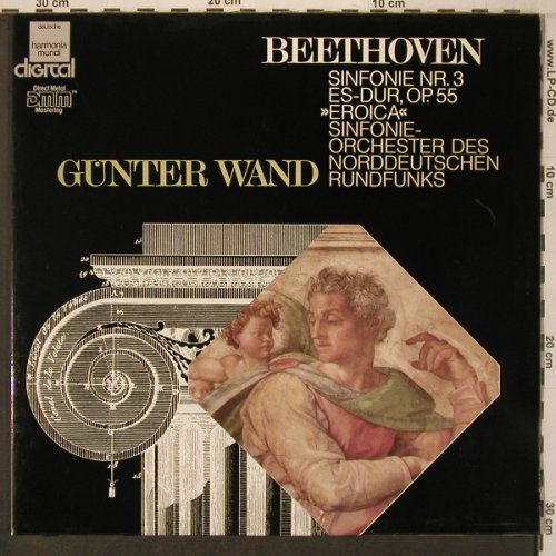 Beethoven,Ludwig van: Sinfonie Nr.3 'Eroica', Foc, Harmonia Mundi/NDR(16 9543 1), D, 1985 - LP - L9577 - 11,50 Euro
