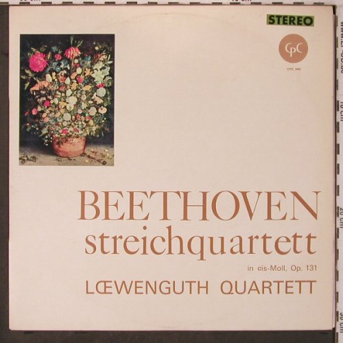 Beethoven,Ludwig van: Streichquartett cis-moll op.131, CpC(CPC 545), F,vg-/m-, 1965 - LP - L9582 - 5,00 Euro
