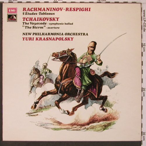Rachmaninoff,Sergei / Tchaikovsky: 5 Etudes-Tableaux / The Voyevode, EMI(ASD 3013), UK, 1974 - LP - L9590 - 29,00 Euro