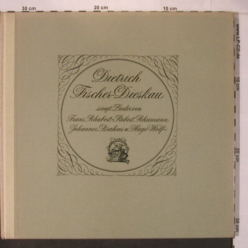 Fischer-Dieskau, Dietrich: singt Lieder von Schubert, Schumann, D.Gr. Album(9 108), D,Mono, 1958 - LP - L9591 - 54,00 Euro