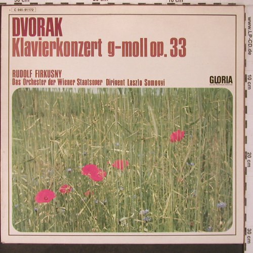 Dvorak,Anton: Klavier Konzert g-moll op.33, Gloria(C 045-91 172), D,  - LP - L9592 - 9,00 Euro