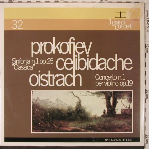 Prokofieff,Serge: Sinfonia n.1 op.25, Foc, I Grandi Concerto (GCL 32), I, m-/vg+ Typ: LP Best.-Nr.: L9603 Preis: 6,00 Euro