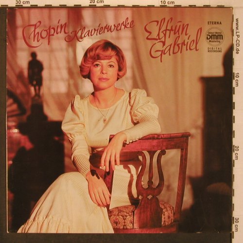 Gabriel,Elfrun: Chopin Klavierwerke, m /vg+, Eterna (7 25 128), DDR, 1988 Typ: LP Best.-Nr.: L9613 Preis: 7,50 Euro