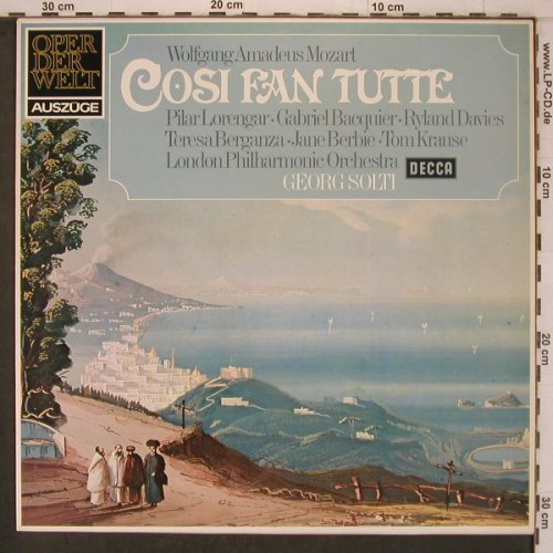 Mozart,Wolfgang Amadeus: Cosi Fan Tutte-Arien u. Szenen, Decca(6.41973 AN), D, 1975 - LP - L9627 - 6,00 Euro