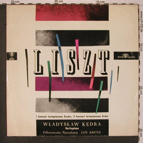 Liszt,Franz: I Koncert Fortepianowy es-dur,II A-, Muza(XL 0137), PL,vg+/vg+,  - LP - L9636 - 9,00 Euro