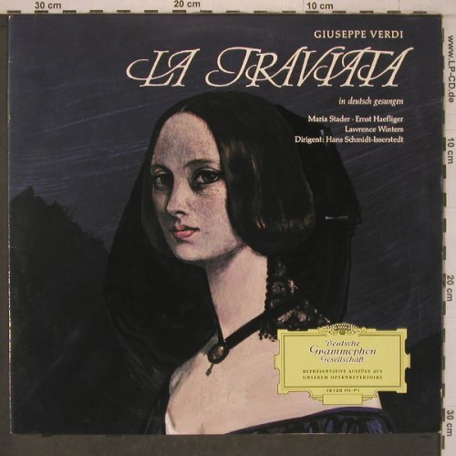 Verdi,Giuseppe: La Traviata - Querschnitt in deut., D.Gr. (LPEM 19 139), D, 1964 Typ: LP Best.-Nr.: L9639 Preis: 12,50 Euro