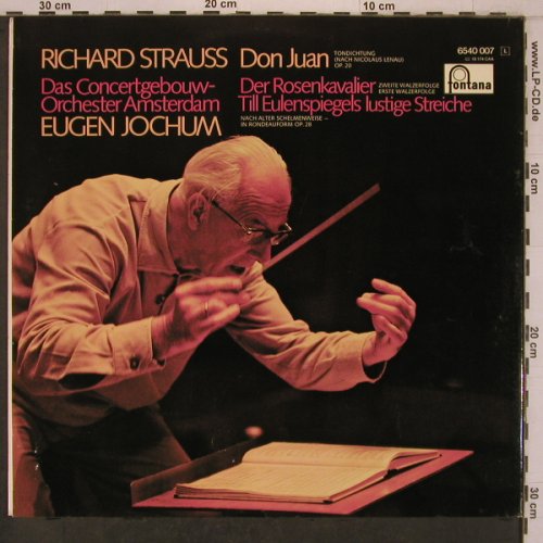 Strauss,Richard: Till Eulenspiegel/Rosenkavalier, Fontana(6540 007), D, Foc,  - LP - L9644 - 7,50 Euro
