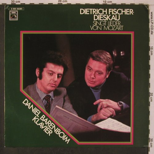 Fischer-Dieskau, Dietrich: Singt Lieder Von Mozart, EMI (C 065-02 261), D, m-/vg+, 1972 Typ: LP Best.-Nr.: L9646 Preis: 6,00 Euro
