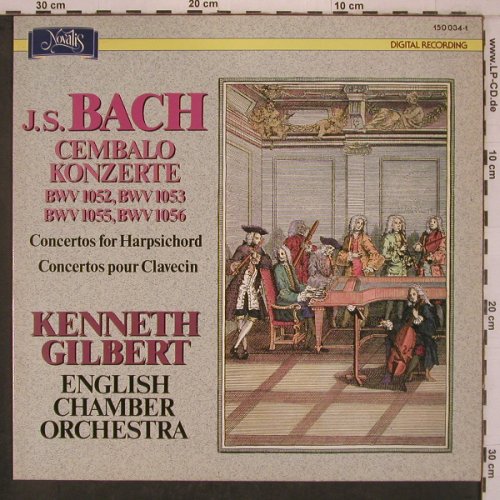 Bach,Johann Sebastian: Cembalo Konzerte,1052,1053,1055-56, Novalis (150 034-1), CH, 1988 Typ: LP Best.-Nr.: L9650 Preis: 7,50 Euro