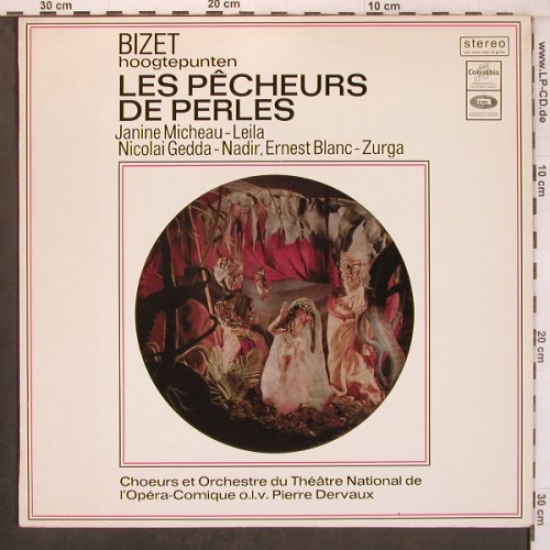 Bizet,Georges: Les Pecheurs de Perles(Extraits), Columbia(SGHX 10.505), NL,  - LP - L9662 - 9,00 Euro