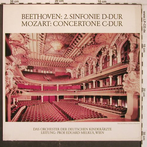 Beethoven,Ludwig van / Mozart: 2.Sinfonie d-dur Conc / C-dur KV190, Philips Grandioso(A-6373), D, m-/vg+, 1980 - LP - L9664 - 9,00 Euro
