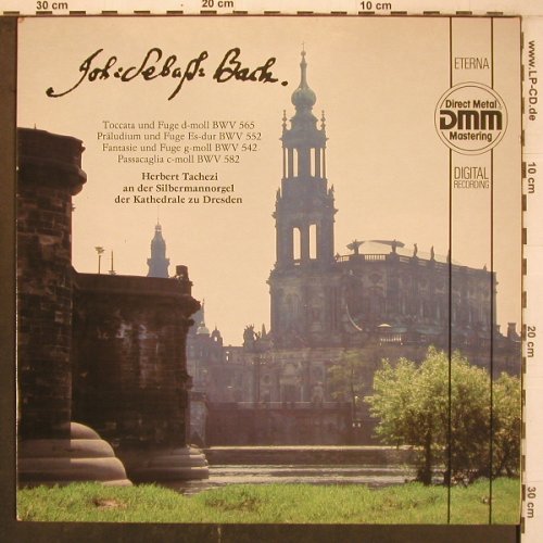 Bach,Johann Sebastian: Toccata & Fuge, BWV,565, 552, 542.., Eterna(7 25 012), DDR, 1986 - LP - L9666 - 7,50 Euro