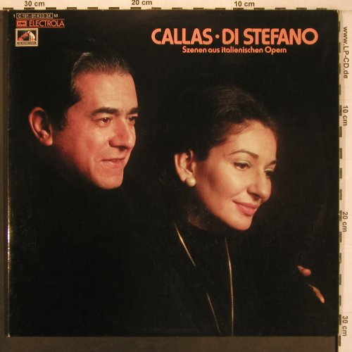 Callas,Maria / Di Stefano: Szenenfolge aus italienischen Opern, EMI Electrola(C 191-01 433/34), D, Foc,  - 2LP - L9676 - 9,00 Euro