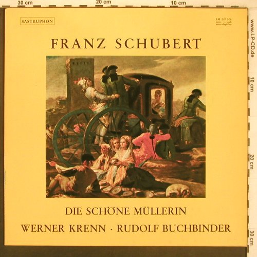 Schubert,Franz: Die Schöne Müllerin, Da Camera (SM 007 006), D Typ: LP Best.-Nr.: L9677 Preis: 7,50 Euro