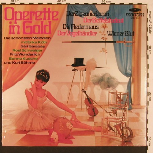 V.A.Operette in Gold: Einzugsmarsch...CanCan, FS-New, Maritim(47 265), D,  - LP - L9700 - 9,00 Euro