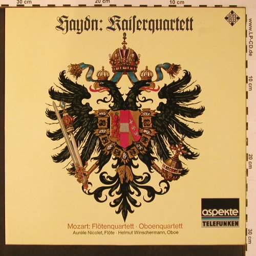 Haydn,Joseph / Mozart: Kaiserquartett op.76 / Flötenquart., Telefunken(6.41313 AH), D, Ri, 1968 - LP - L9705 - 7,50 Euro