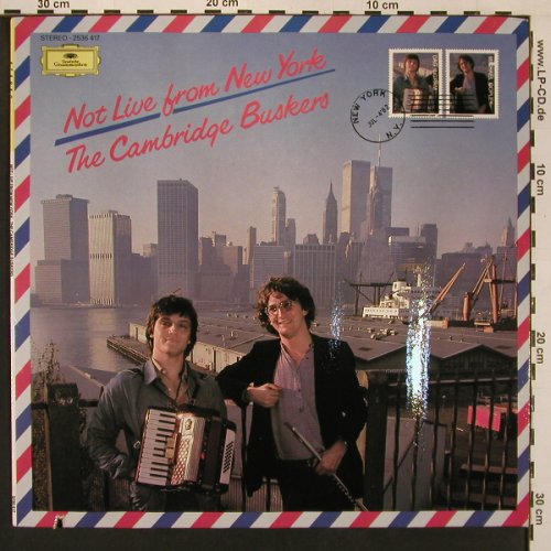 Cambridge Buskers: Not Live from New York, (Cover~~), D.Gr., m /VG+(2536 417), D, co, 1982 - LP - L9712 - 5,00 Euro