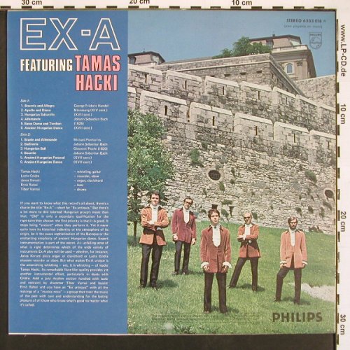 EX-A  feat. Tamas Hacki: Same, m-/vg+, Philips, Sample-Stol (6303 016), NL,Ri Typ: LP Best.-Nr.: L9716 Preis: 7,50 Euro