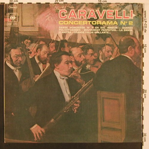 Caravelli: Concertorama No.2, vg+/vg+, CBS(S 65190), NL, 1973 - LP - L9720 - 5,00 Euro