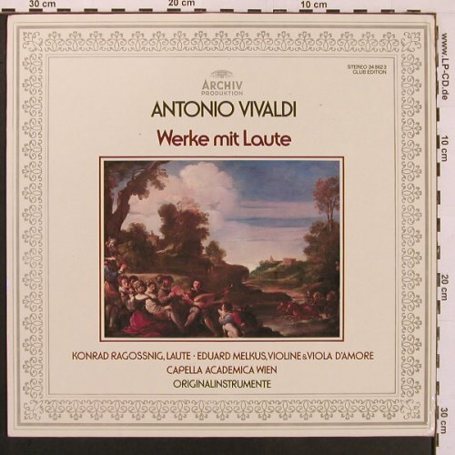 Vivaldi,Antonio: Werke Mit Laute, Club Ed., Archiv(34 862 3), D, 1977 - LP - L9729 - 6,50 Euro
