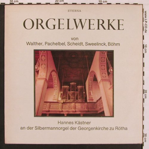 V.A.Orgelwerke: Walther, Pachelbel, Scheidt...Böhm, Eterna(8 25 724), DDR, 1983 - LP - L9735 - 6,00 Euro