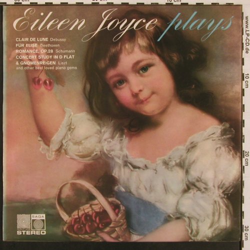 Joyce,Eileen: plays Best Loved Piano Gems, Saga (5007), UK, vg+/m-, 1973 Typ: LP Best.-Nr.: L9745 Preis: 5,00 Euro