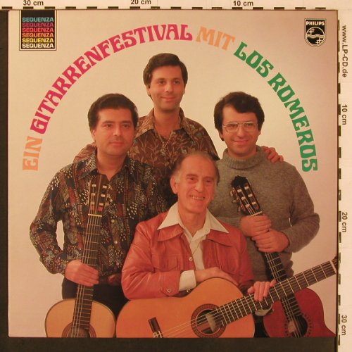 Los Romeros: Ein Gitarrenfestival mit (1965), Philips(6527 043), NL, 1979 - LP - L9761 - 7,50 Euro