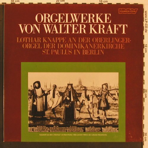 Kraft,Walter: Orgelwerke von, Foc, musica viva (MV 30-033), D, 1977 Typ: LP Best.-Nr.: L9763 Preis: 9,00 Euro