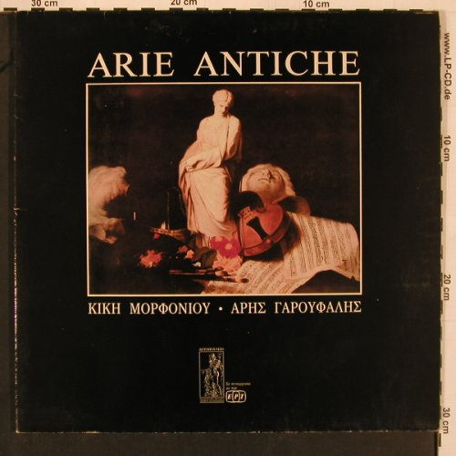 Arie Antiche: Kiki Morfoniou, Aris Garoufalis,pia, EPT (CP 91115), GR,m-/VG+, 1988 Typ: LP Best.-Nr.: L9779 Preis: 6,00 Euro