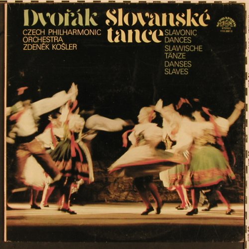 Dvorak,Antonin: Slavonic Dance, Foc, Supraphon (1110 2981/2 ZA), CZ, 1980 Typ: 2LP Best.-Nr.: L9780 Preis: 7,50 Euro