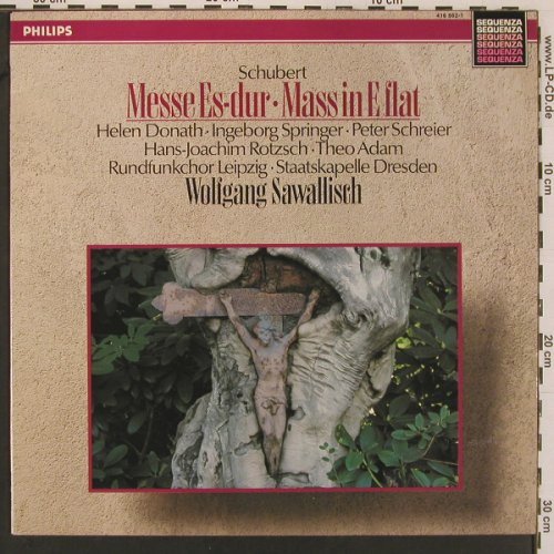 Schubert,Franz: Messe Es-Dur D 950, Philips Sequenza (416 862-1), NL, 1986 Typ: LP Best.-Nr.: L9783 Preis: 7,50 Euro
