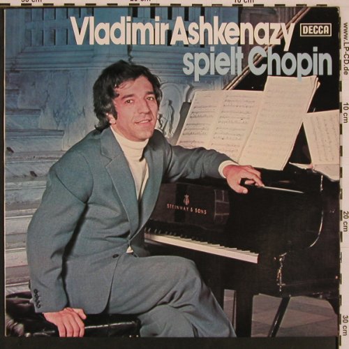 Ashkenazy,Vladimir: spielt Chopin-Walzer,Mazurka..., Decca (Steinway-Flügel) (6.42277 AW), D, 1977 Typ: LP Best.-Nr.: L9786 Preis: 9,00 Euro