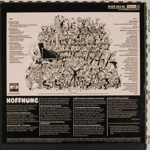 Hoffnung,Gerard: Hoffnung, HörZu Black Label (SHZE 803 BL), D Typ: LP Best.-Nr.: L9789 Preis: 7,50 Euro
