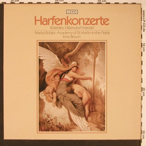 V.A.Harfenkonzerte: Boieldieu, Dittersdorf, Händel, Decca (silver) (6.42659 AW), D, Ri Typ: LP Best.-Nr.: L9796 Preis: 7,50 Euro