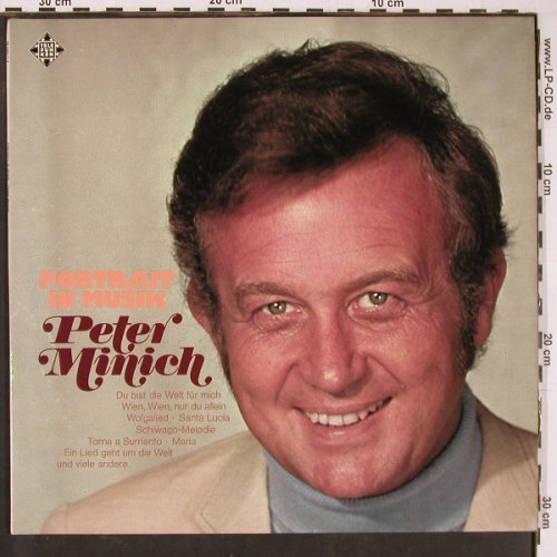 Minich,Peter: Portrait in Musik, Foc, Telefunken (TS 3251/1-2), D, Promo, 1974 Typ: 2LP Best.-Nr.: L9809 Preis: 7,50 Euro