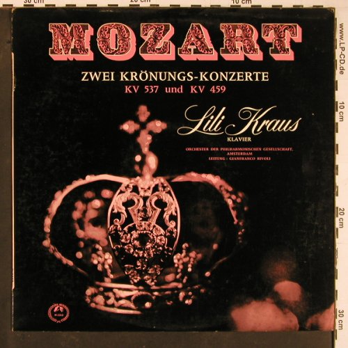 Mozart,Wolfgang Amadeus: Zwei Krönungs-Konzerte,KV 537,459, Concert Hall (M-2243), vg+/m- Typ: LP Best.-Nr.: L9815 Preis: 6,00 Euro