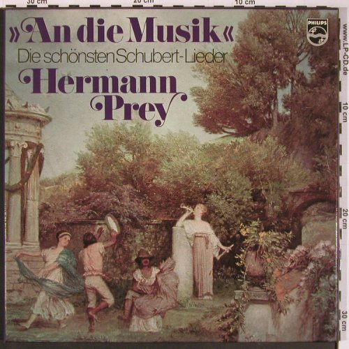 Schubert,Franz: An die Musik, Schubert Lieder, Box, Philips (6747 326), NL, 1974 Typ: 2LP Best.-Nr.: L9825 Preis: 7,50 Euro